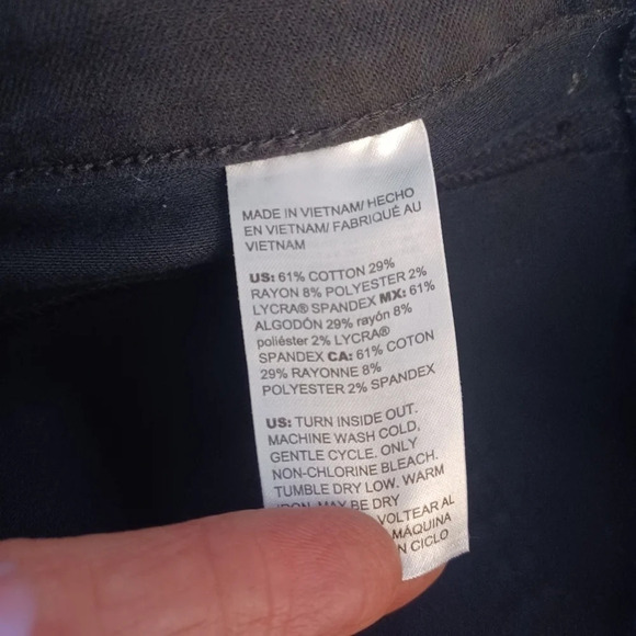 Chicos jeans So Slimming girlfriend slim leg ankle Chicos size 00 USA 0-2 - Picture 7 of 9